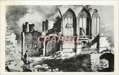 Cartes postales Bourbon l'Archambault l'ancien Bourbonnais Vestiges de la Sainte Chapelle Cote Sud