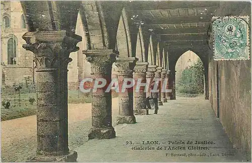 Cartes postales Laon Palais de Justice Galeries de l'Ancien Cloitre