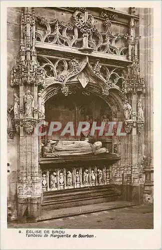 Ansichtskarte AK Eglise de Brou Tombeau de Marguerite de Bourbon