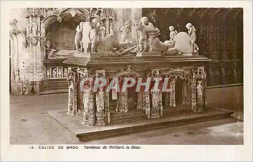 Ansichtskarte AK Eglise de Brou Tombeau de Philibert le Beau