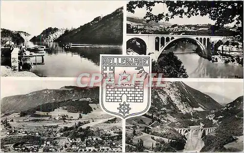 Cartes postales moderne Bellegarde le Lac le Pont neuf le Sorgia le Viaduc