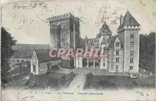 Cartes postales Pau le Chateau Facade principale