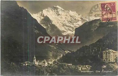 Cartes postales Interlaken Die Jungfrau