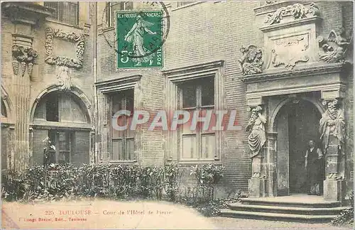 Cartes postales Toulouse Cour del'Hotel de