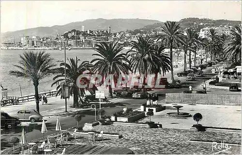 Cartes postales moderne La Cote d'Azur Cannes la promenade de la Croisette et le Suquet