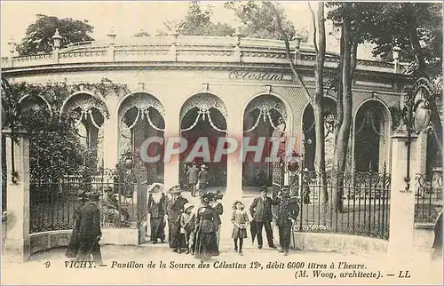 Cartes postales Vichy Pavillon de la Source des Celestins 12