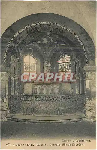 Ansichtskarte AK Abbaye de Saint Denis Chapelle dite de Dagobert