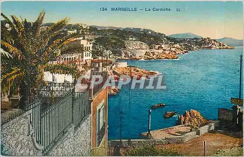 Cartes postales Marseille la Corniche