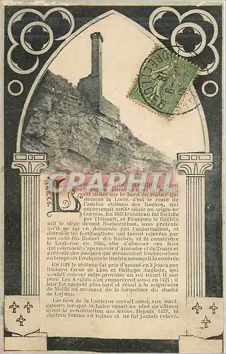Cartes postales La lanterne de Rochecorbon