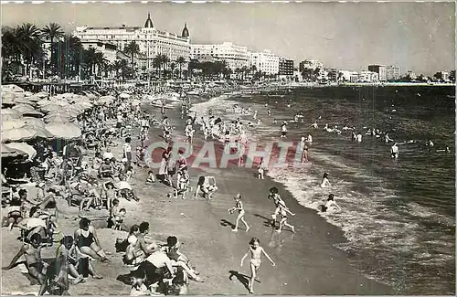 Cartes postales moderne Cannes Alpes Maritimes la Plage du Casino