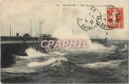 Cartes postales Le Havre Effet de Vague a la nouvelle