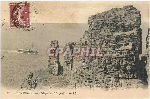 Cartes postales Cap Frehel l'Aiguile et le gouffre