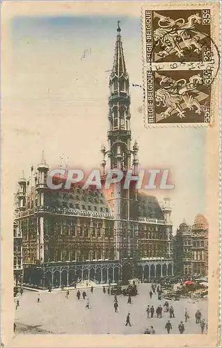 Cartes postales Bruxelles Hotel de Ville