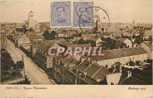 Cartes postales Ypres Panorama Birdseye view