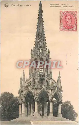 Cartes postales Bruxelles Laeken Monument Leopold 1er