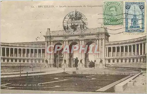 Ansichtskarte AK Bruxelles arcade monumentale du Cinquantenair