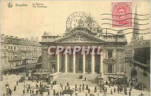 Cartes postales Bruxelles la Bourse