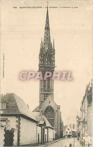 Cartes postales Saint Pol de Leon le Creisker le clocher a jour