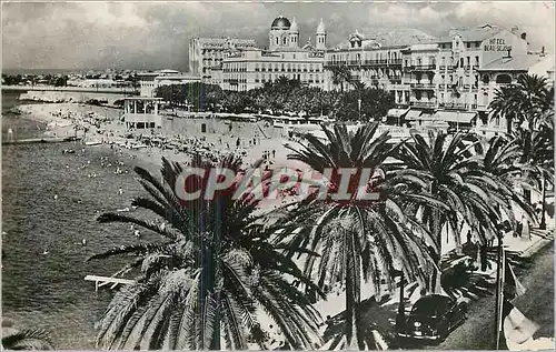 Cartes postales Cote d'Azur Saint Raphael Var la plage vue de l'hotel des Algues