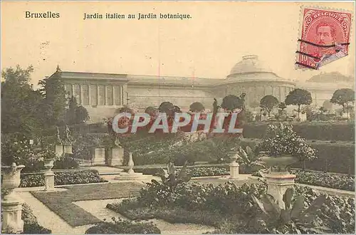 Cartes postales Bruxelles Jardin italien au Jardin botanique