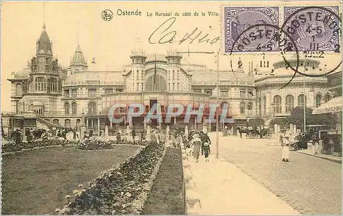 Cartes postales Ostende le Kursaal du cote de la Ville