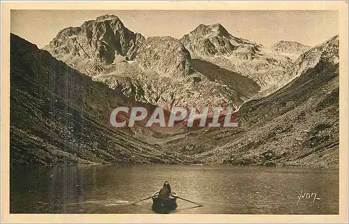 Ansichtskarte AK Les Pyrenees Lac d'Estom