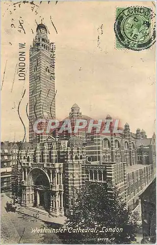 Cartes postales Westminster Cathedral London