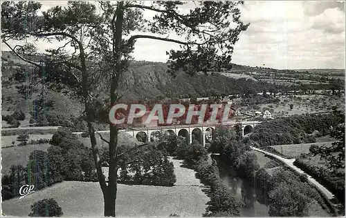 Moderne Karte La Suisse Normande Clecy la Vallee de l'Orne