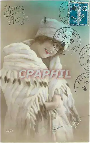 Cartes postales Bonne Annee Femme