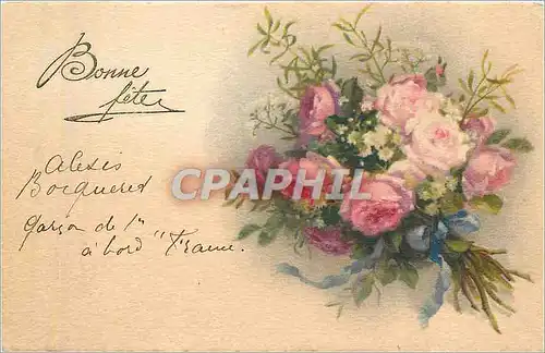 Cartes postales Bonne Fete Fleurs