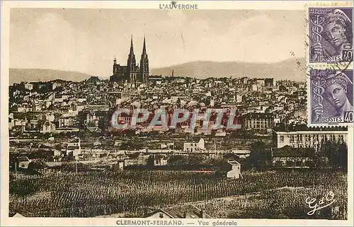 Cartes postales Clermont Ferrand vue generale