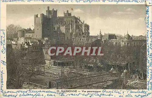 Cartes postales Narbonne vue panoramique