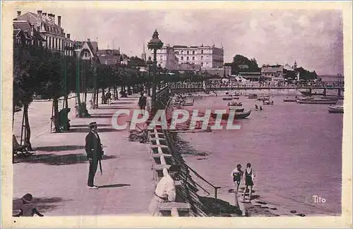 Ansichtskarte AK Arcachon cote d'Argent le Boulevard Promenade
