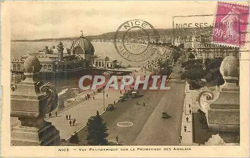 Ansichtskarte AK Nice vue panoramique sur la Promenade des Anglais