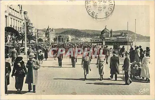 Ansichtskarte AK Cote d'Azur Artistique Nice Promenade des Anglais