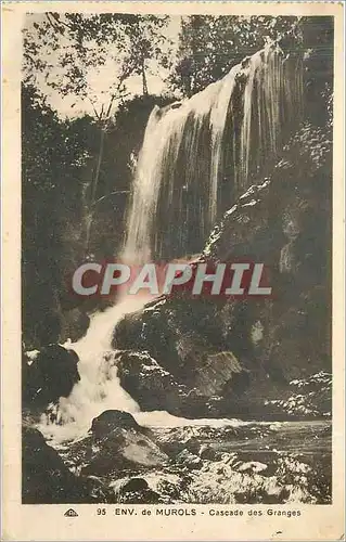 Cartes postales Env de Murols Cascade des Granges
