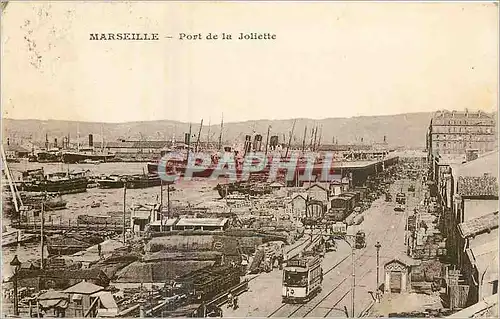 Cartes postales Marseille port de la Joliette Bateaux