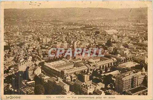 Cartes postales Vichy place de l'hotel de ville