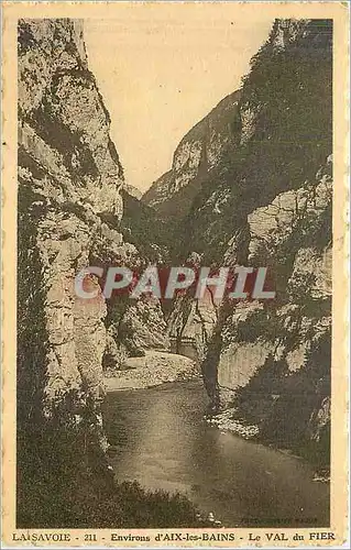 Cartes postales La Savoie Environs d'Aix les Bains le val du Fier