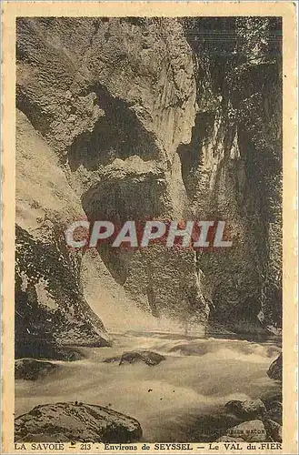 Ansichtskarte AK La Savoie environs de Seyssel le val du Fier