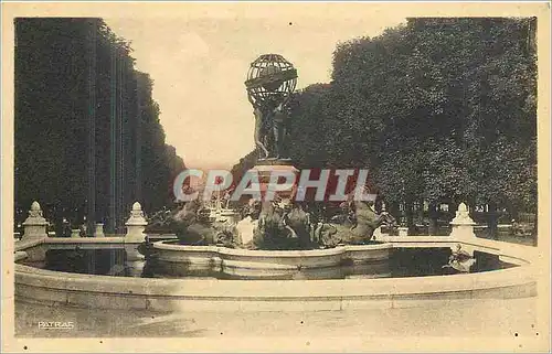 Cartes postales Les Jolis coins de Paris fontaine et avenue de l'observatoire