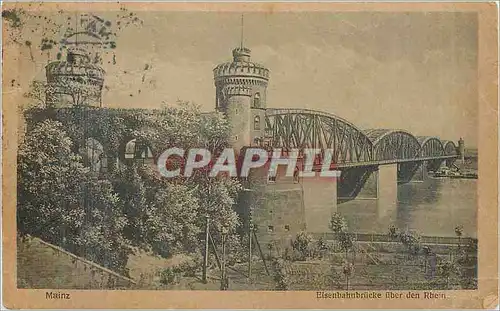 Cartes postales Elsenbahubrucke uber den Rhein