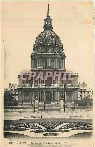 Ansichtskarte AK Paris le dome des Invalides