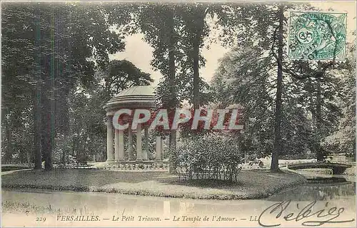 Ansichtskarte AK Versailles petit Trianon le temple de l'Amour