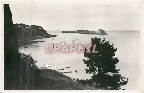 Cartes postales moderne Cancale Ille et Vilaine vue sur l'Anse et le Rocher