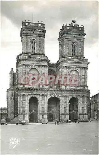 Moderne Karte Auch Gers La Facade de la Cathedrale