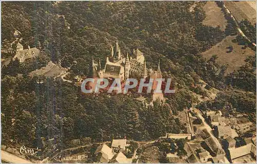 Cartes postales La Rochepot Cote d'Or Vue aerienne du Chateau