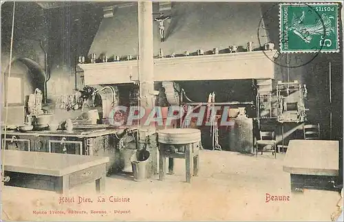 Cartes postales Hotel Dieu La Cuisine Beaune