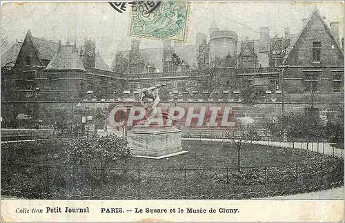 Ansichtskarte AK Paris Le Square et le Musee de Cluny