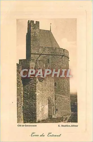 Cartes postales Cite de Carcassonne Tour du Tresaut
